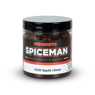 Boilie v dipu Mikbaits Spiceman Chilli - Squid 250ml