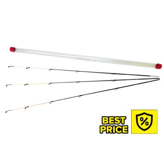 Feederové špičky Mivardi set 0,28mm 53cm Heavy + tubus 3ks