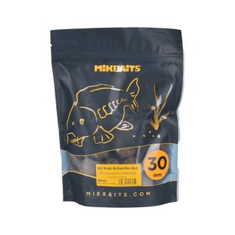 Boilie Mikbaits Gangster G2 Krab Ančovička Asa 30mm 300g
