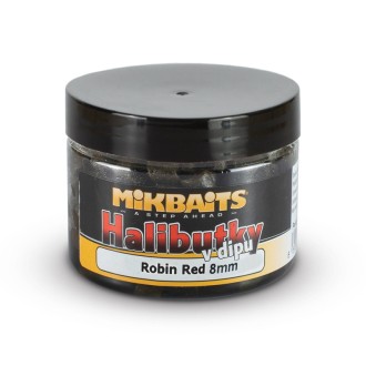 Halibutky v dipu Mikbaits Robin Red - Halibut