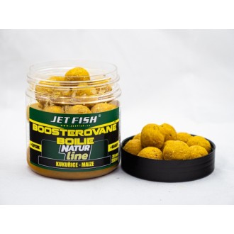 Boosterované boilies Jet Fish Natur Line Kukuřice 20 mm 250ml