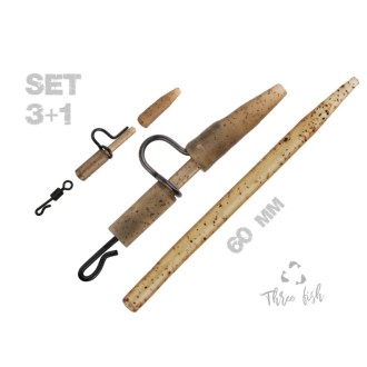 Závěska Zfish Heavy Duty Clip Complete Set 60mm