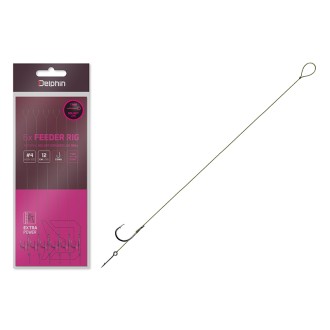 Feederový návazec Delphin NoLimit Sting 8cm 15lbs Sting 7mm s protihrotem 6ks