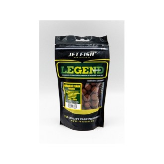 Boilies Jet Fish Legend Range Kořeněný tuňák - Broskev 200-250g