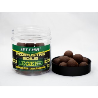 Rozpustné Boilie Jet Fish Legend Range Bioenzym Fish - Losos / Asa 250ml