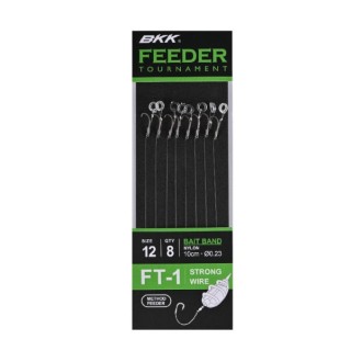 Návazec BKK Feeder Tournament FT-1 Bait Band Rigs 8ks