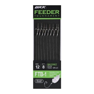 Návazec BKK  Feeder Tournament FTB-1 Bayonet Rigs 8ks