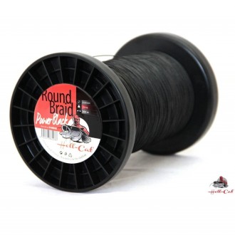 Splétaná šňůra Hell-Cat Round Braid Power Black 1000m