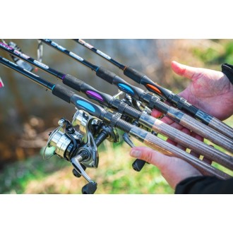 Prut Garbolino Proxima JetSpin M 2,40m 10-30g + naviják Strike 301 FD