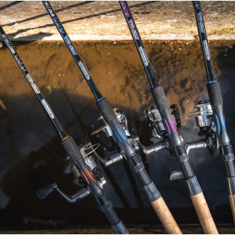 Prut Garbolino Proxima JetSpin M 2,40m 10-30g + naviják Strike 301 FD