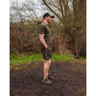 Koupací Kraťasy Fox Khaki/Camo Swim Shorts