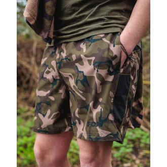 Koupací Kraťasy Fox Camo/Black Swim Shorts