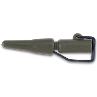 Bezpečnostní klip Anaconda Quick Change Easy Lock Lead Clip army zelená 5ks