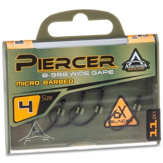 Háček Anaconda Piercer Angle Chod Barbless 11ks