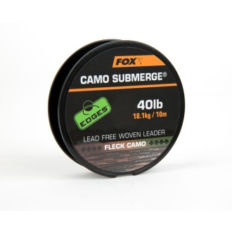 Návazcová šňůrka Fox Edges Submerge Fleck Camo Leader 10 m
