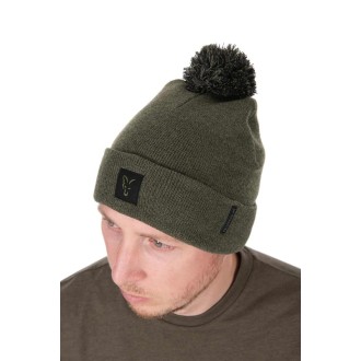Čepice Fox Collection Bobble Hat Green/Black