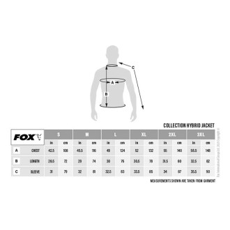 Bunda Fox Collection Hybrid Jacket Black/Orange