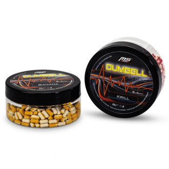MS Range method Dumbell, Banana, 8x4 mm, 50 g
