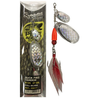 Rotačka Buck Pike Tandem 27g Fire Tiger