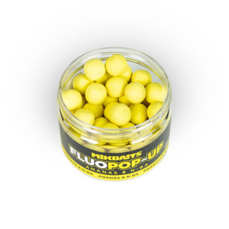 Mikbaits Plovoucí fluo boilie 150ml Ananas N-BA