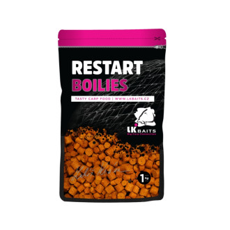 LK Baits ReStart Pellets Ice Vanilla 1kg, 12-17mm