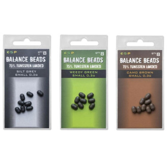 ESP Tungsten Loaded Balance Beads Small Brown