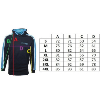 Drennan mikina Heavy Hoody Black vel. L