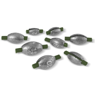 Saenger olovo Pin Olive 6g 4ks