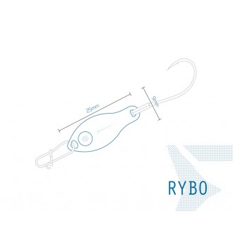 Plandavka Delphin RYBO 0,5g vel.8