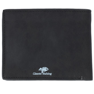 Peněženka Giants Fishing černá dva kapři Black Wallet Two Carps