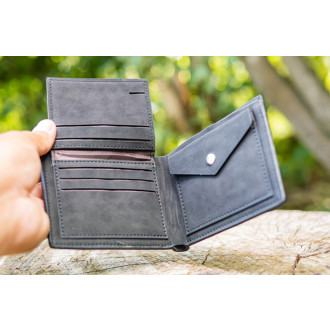 Peněženka Giants Fishing černá dva kapři Black Wallet Two Carps