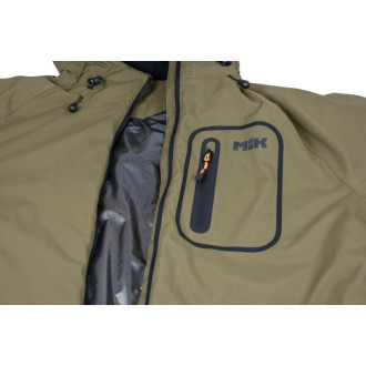 Zateplená bunda Mikbaits Thermo exclusive zelená