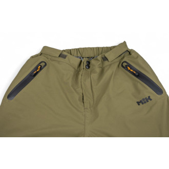 Zateplené kalhoty Mikbaits Thermo exclusive zelené