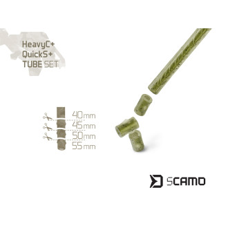 Set pro montáž Delphin sCAMO HeavyC + QuickS + Tube vel.4 5ks