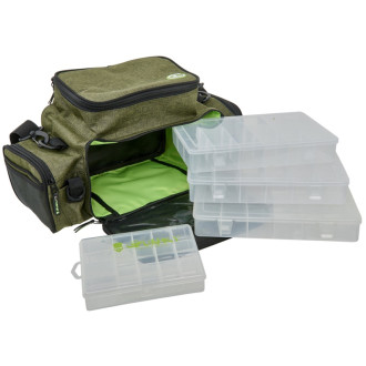 Taška Overtake Box Bag Front Stripes