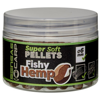 Pelety Super Soft Fishy Hemp 60g 6mm