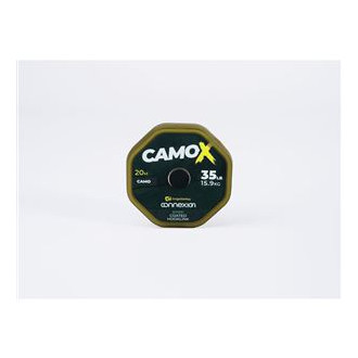 Šňůrka RidgeMonkey Connexion CamoX Stiff Coated Hooklink 20m