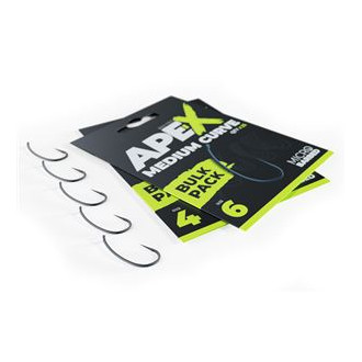 Háčky RidgeMonkey Ape-X Medium Curve Barbed Bulk Pack 25ks