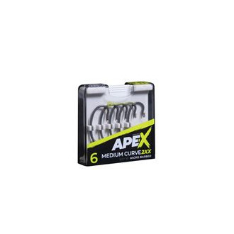 Háček RidgeMonkey Ape-X Medium Curve 2XX Barbed 10ks