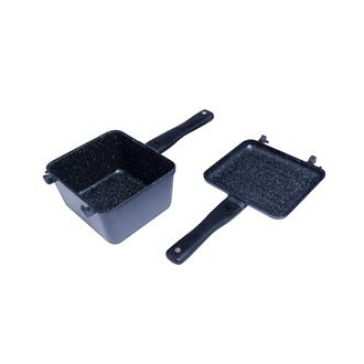 Pánev RidgeMonkey Connect Deep Pan and Griddle Granite Edition