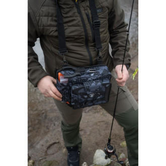 Vláčecí ledvinka Giants Fishing Spinning Waist/Leg Bag + vláčecí taška Small