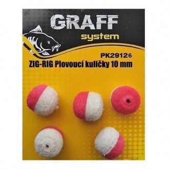 Plovoucí kuličky Graff Zig-Rig 10mm 5ks