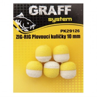 Plovoucí kuličky Graff Zig-Rig 10mm 5ks