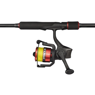 Prut s Navijákem Abu Garcia Black Max 2,13m 10-30g + RN Black Max 2500 + Šňůra