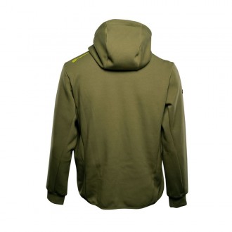 Bunda RidgeMonkey APEarel Dropback Heavyweight Zip Jacket Green