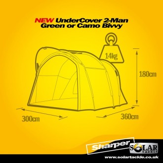 Bivak Solar Undercover Camo 2-Man Bivvy Outer